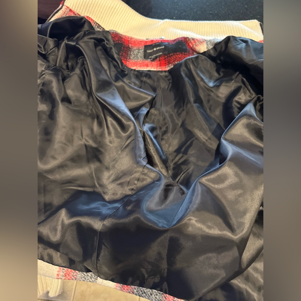 Plaid Wool Zip Jacket - Picture 11 of 11